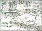 CORONELLI, VINCENZO MARIA: MAP OF THE BAY OF CATTARO 